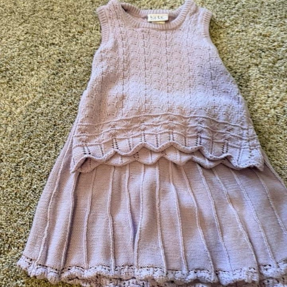 Perfect purple knit set